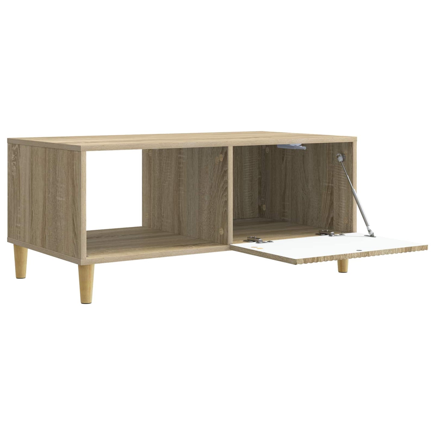 vidaXL Coffee Table Sonoma Oak 90 x 50 x 40 cm Engineered Wood