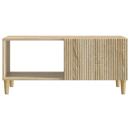 vidaXL Coffee Table Sonoma Oak 90 x 50 x 40 cm Engineered Wood