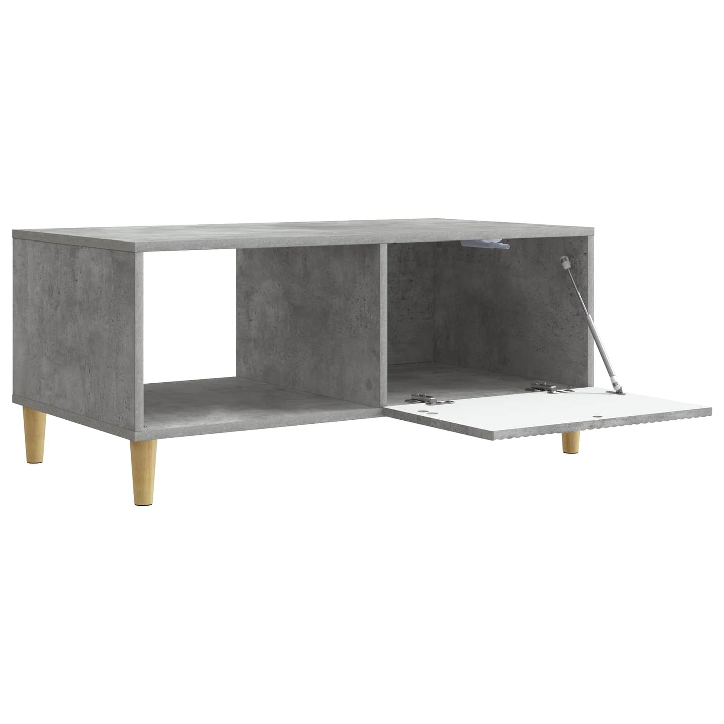 vidaXL Coffee Table Concrete Grey 90 x 50 x 40 cm Engineered Wood