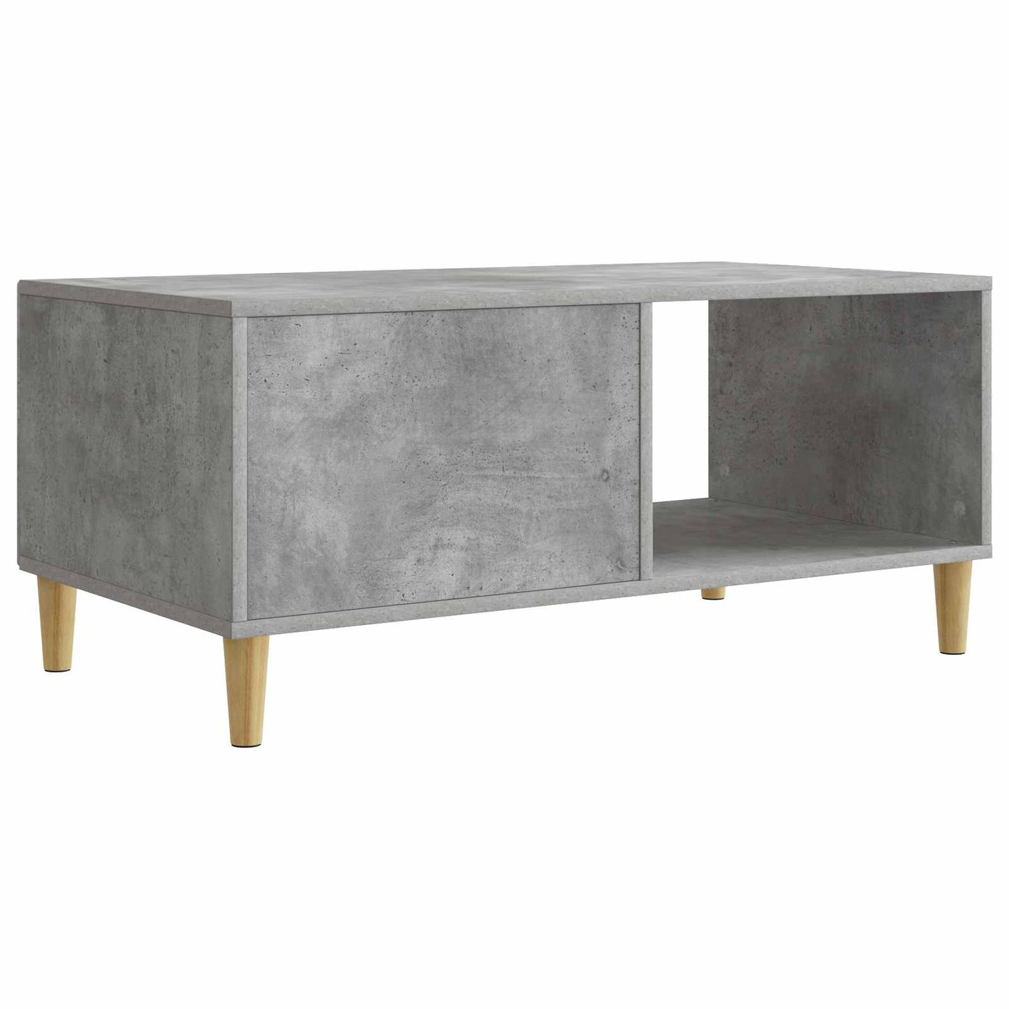 vidaXL Coffee Table Concrete Grey 90 x 50 x 40 cm Engineered Wood