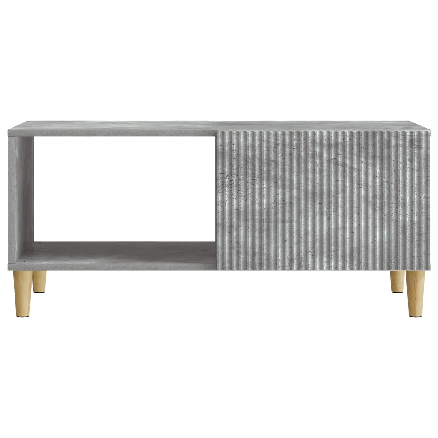 vidaXL Coffee Table Concrete Grey 90 x 50 x 40 cm Engineered Wood