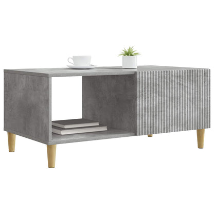 vidaXL Coffee Table Concrete Grey 90 x 50 x 40 cm Engineered Wood