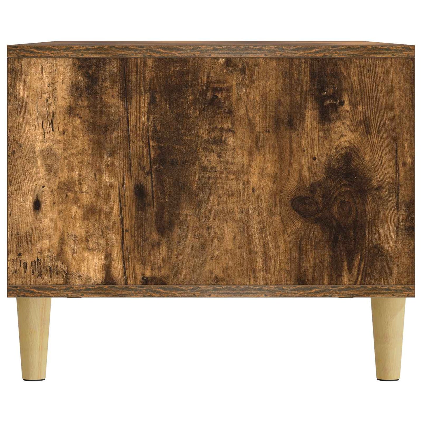 vidaXL Coffee Table Smoked Oak 90 x 50 x 40 cm Engineered Wood