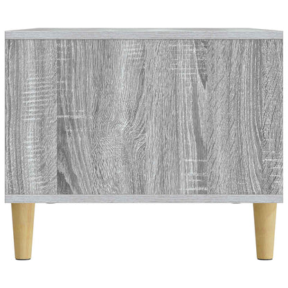vidaXL Coffee Table Grey Sonoma 90 x 50 x 40 cm Engineered Wood
