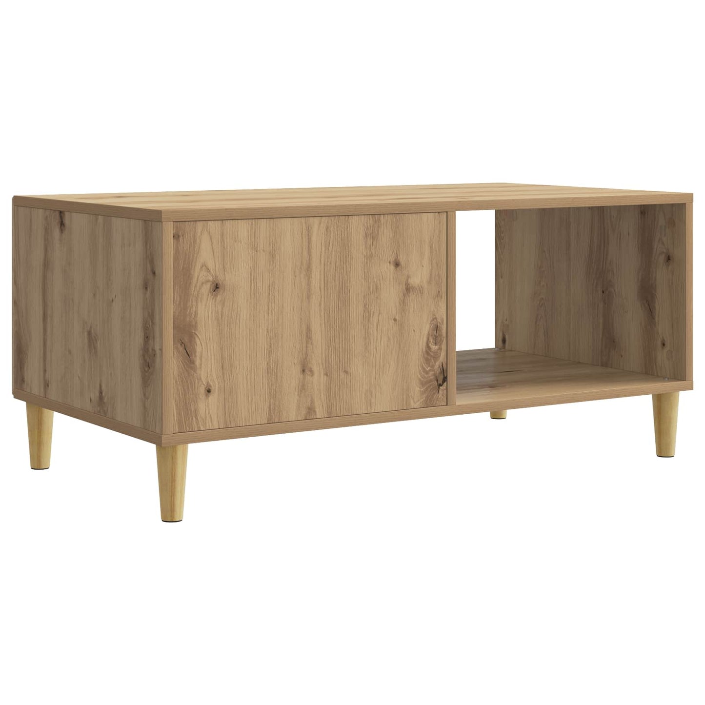 vidaXL Coffee Table Artisan Oak 90 x 50 x 40 cm Engineered Wood