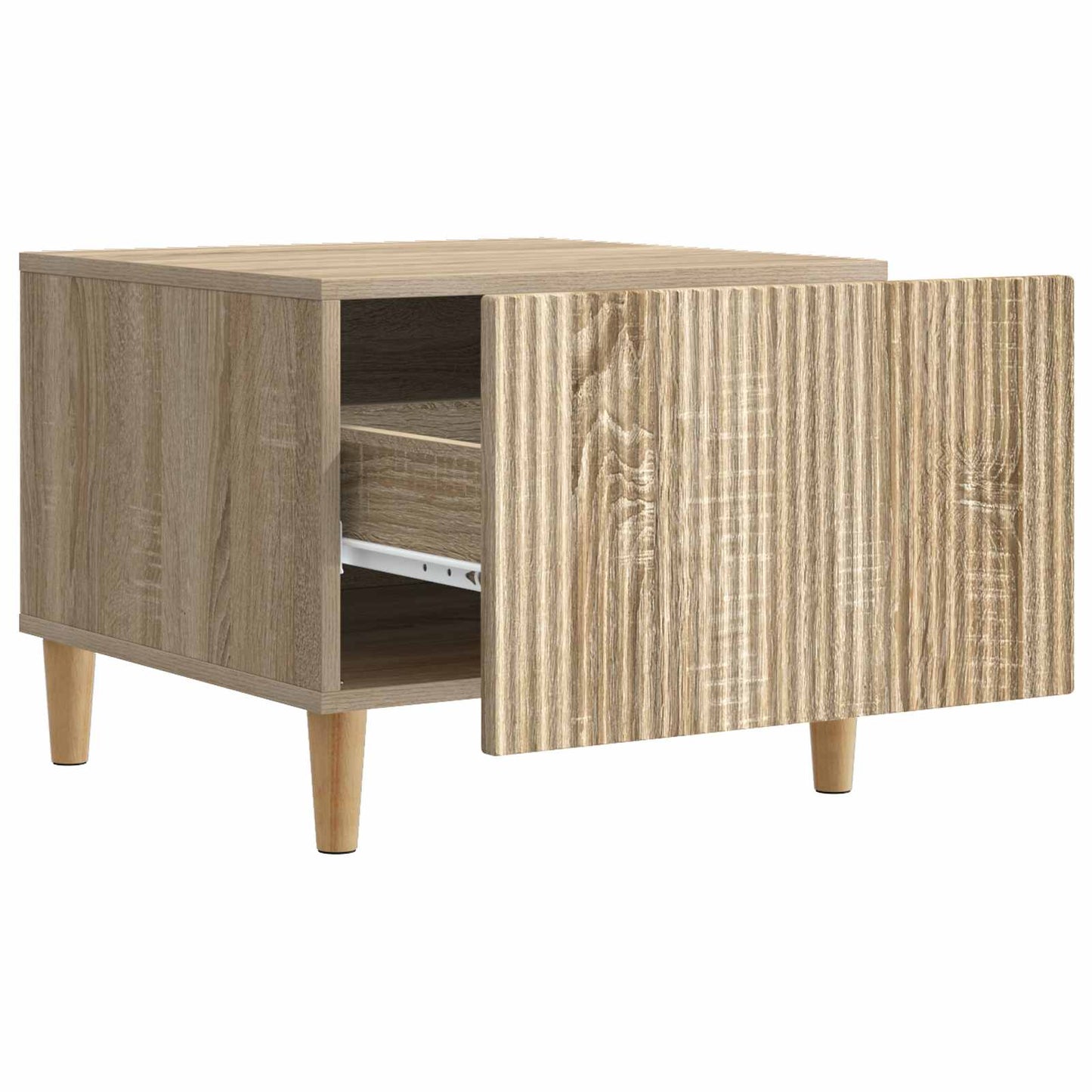 vidaXL Coffee Table Sonoma Oak 49 x 50 x 40 cm Engineered Wood