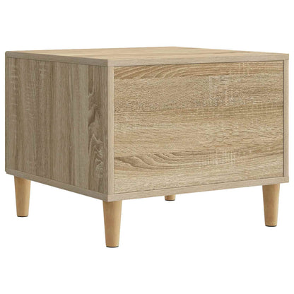 vidaXL Coffee Table Sonoma Oak 49 x 50 x 40 cm Engineered Wood