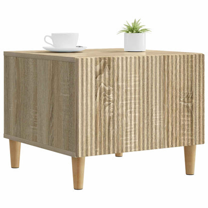 vidaXL Coffee Table Sonoma Oak 49 x 50 x 40 cm Engineered Wood