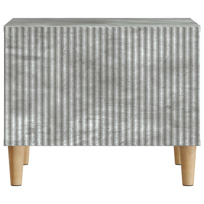 vidaXL Coffee Table Concrete Grey 49 x 50 x 40 cm Engineered Wood