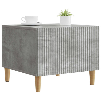 vidaXL Coffee Table Concrete Grey 49 x 50 x 40 cm Engineered Wood