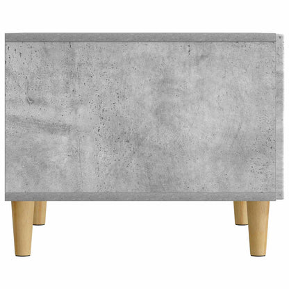 vidaXL Coffee Table Concrete Grey 49 x 50 x 40 cm Engineered Wood