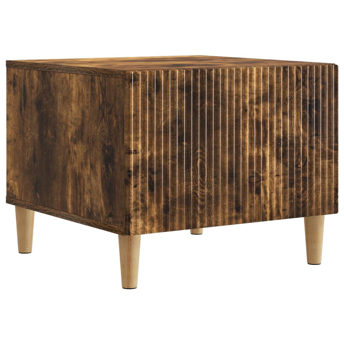 vidaXL Coffee Table Smoked Oak 49 x 50 x 40 cm Engineered Wood