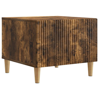 vidaXL Coffee Table Smoked Oak 49 x 50 x 40 cm Engineered Wood