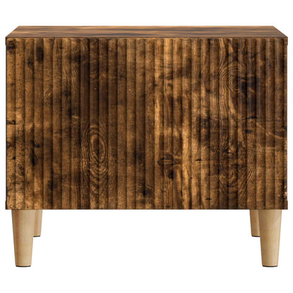 vidaXL Coffee Table Smoked Oak 49 x 50 x 40 cm Engineered Wood