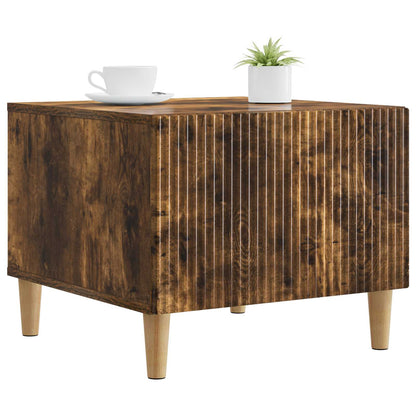 vidaXL Coffee Table Smoked Oak 49 x 50 x 40 cm Engineered Wood