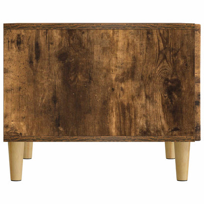 vidaXL Coffee Table Smoked Oak 49 x 50 x 40 cm Engineered Wood