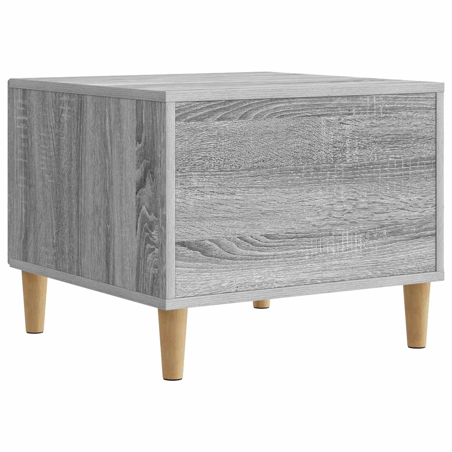 vidaXL Coffee Table Grey Sonoma 49 x 50 x 40 cm Engineered Wood