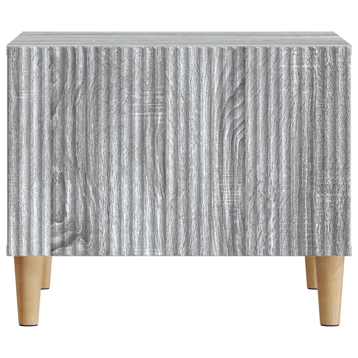 vidaXL Coffee Table Grey Sonoma 49 x 50 x 40 cm Engineered Wood