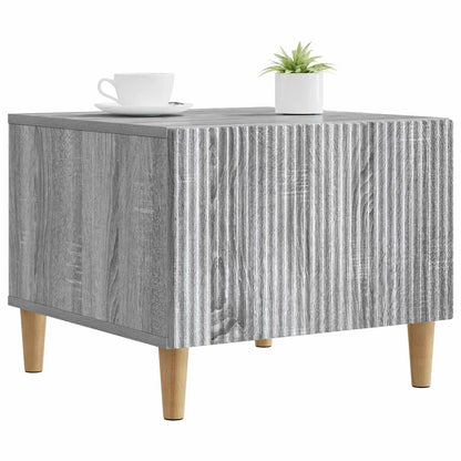 vidaXL Coffee Table Grey Sonoma 49 x 50 x 40 cm Engineered Wood