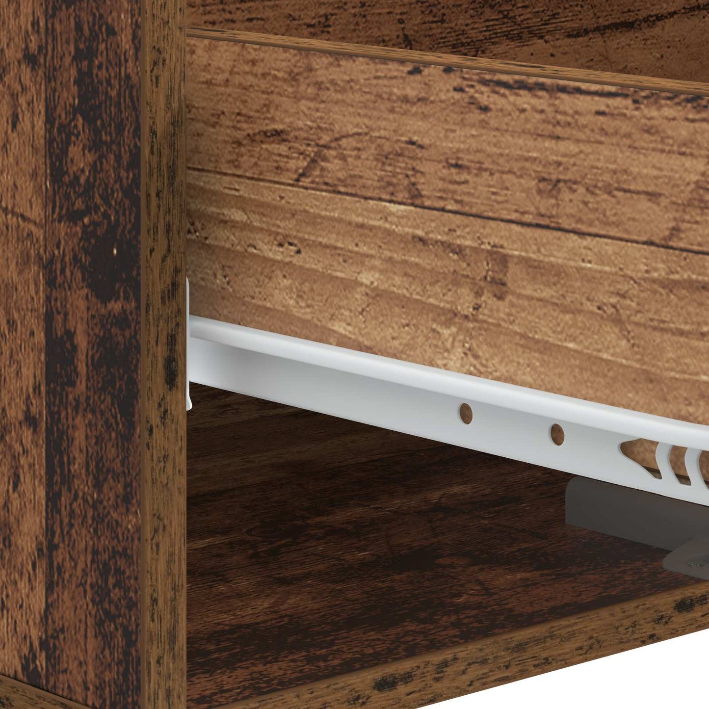 vidaXL Coffee Table Old Wood 49 x 50 x 40 cm Engineered Wood