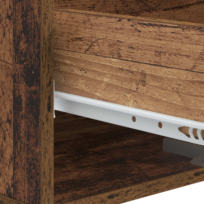 vidaXL Coffee Table Old Wood 49 x 50 x 40 cm Engineered Wood