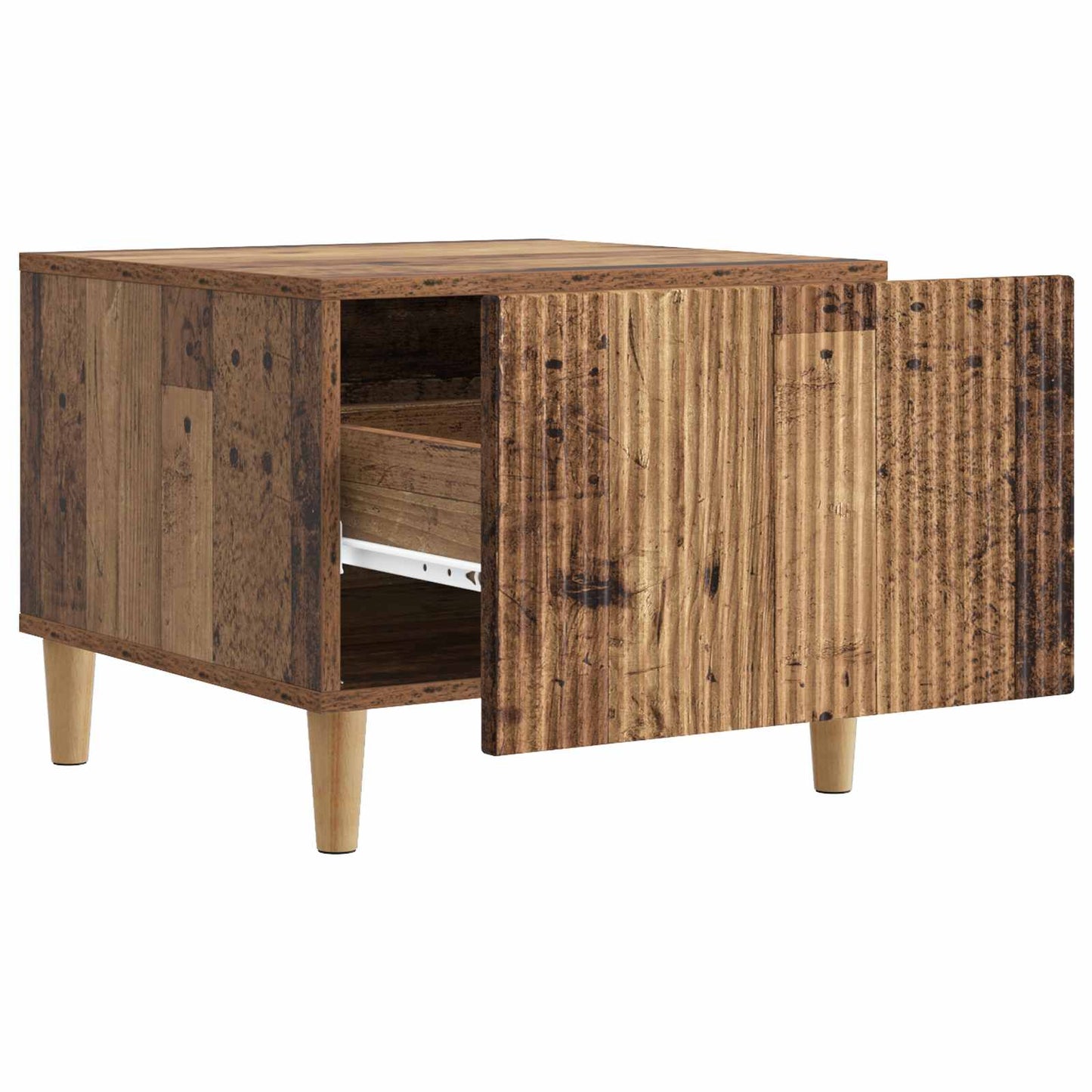 vidaXL Coffee Table Old Wood 49 x 50 x 40 cm Engineered Wood