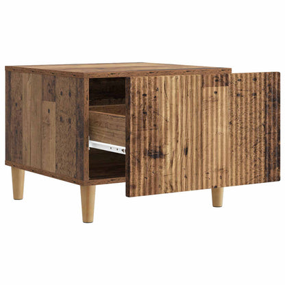 vidaXL Coffee Table Old Wood 49 x 50 x 40 cm Engineered Wood