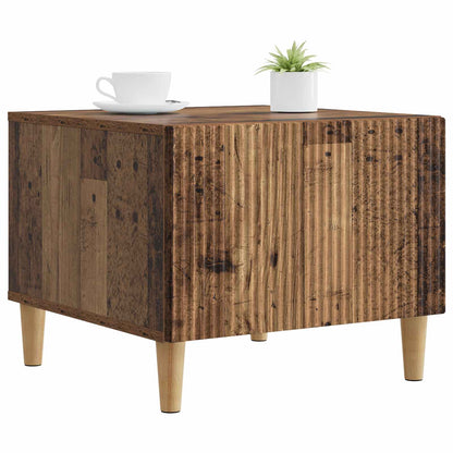 vidaXL Coffee Table Old Wood 49 x 50 x 40 cm Engineered Wood