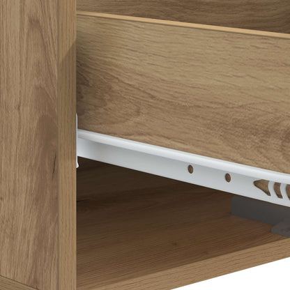 vidaXL Coffee Table Artisan Oak 49 x 50 x 40 cm Engineered Wood