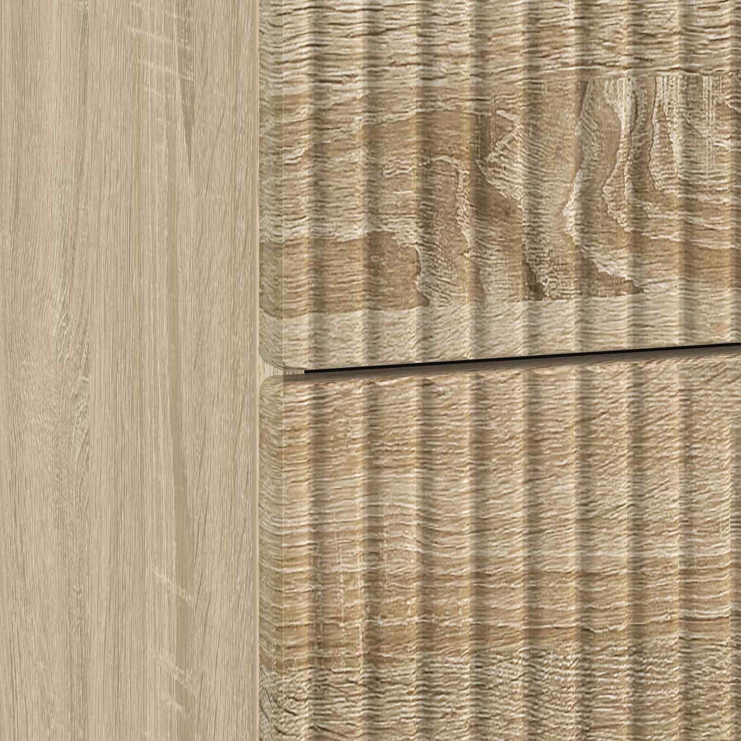 vidaXL Bedside Cabinet Sonoma Oak 43 x 34.5 x 47.5 cm Engineered Wood