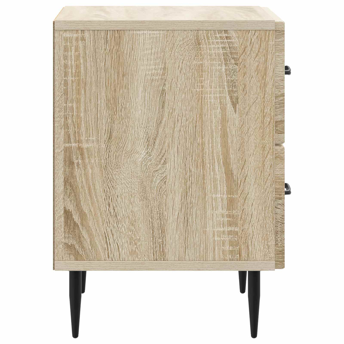 vidaXL Bedside Cabinet Sonoma Oak 43 x 34.5 x 47.5 cm Engineered Wood