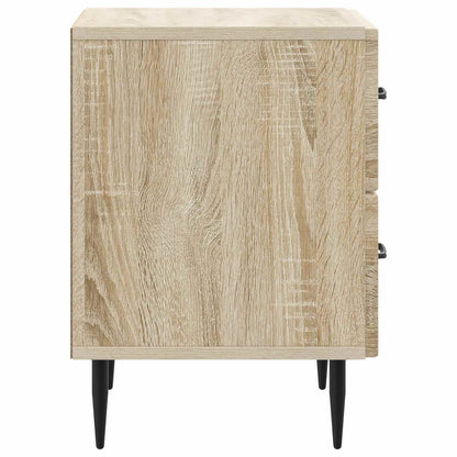 vidaXL Bedside Cabinet Sonoma Oak 43 x 34.5 x 47.5 cm Engineered Wood