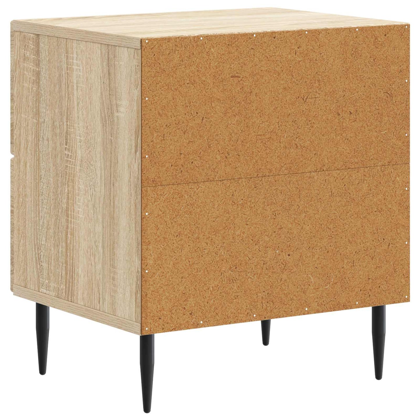 vidaXL Bedside Cabinet 2 pcs Sonoma Oak 43 x 34.5 x 47.5 cm