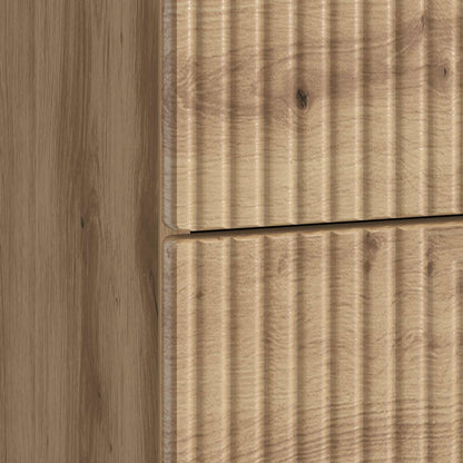 vidaXL Bedside Cabinet 2 pcs Artisan Oak 43 x 34.5 x 47.5 cm