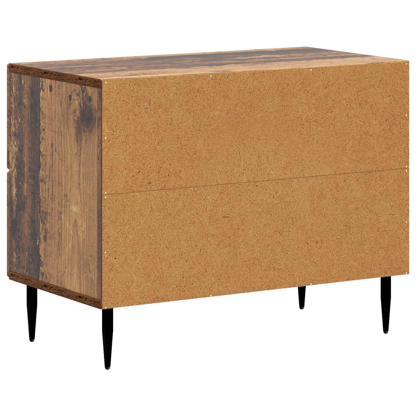 vidaXL Bedside Cabinet Old Wood 62 x 34.5 x 47.5 cm Engineered Wood