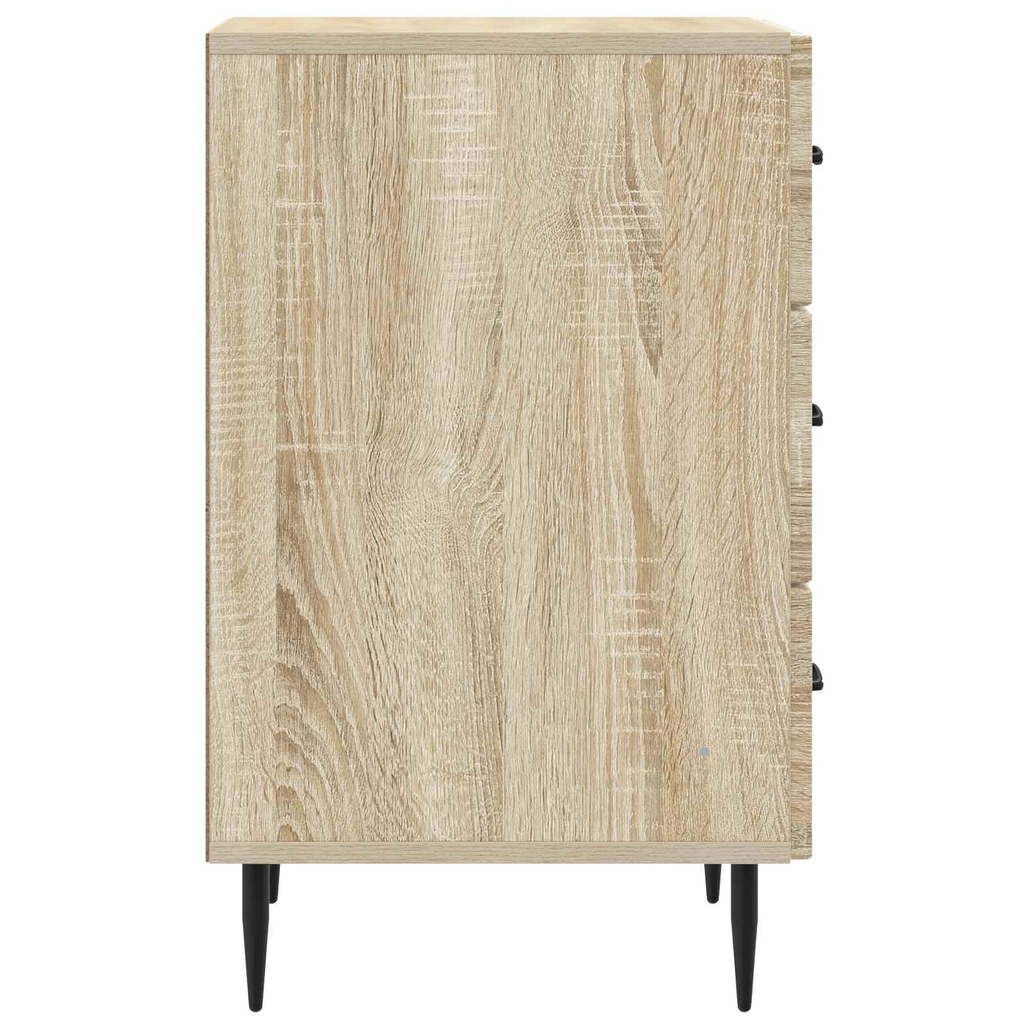 vidaXL Bedside Cabinet Sonoma Oak 43 x 41 x 66.5 cm Engineered Wood