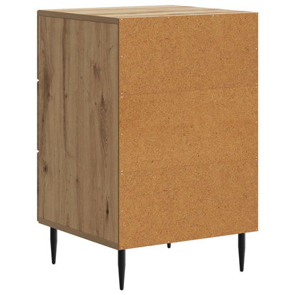 vidaXL Bedside Cabinet Artisan Oak 43 x 41 x 66.5 cm Engineered Wood