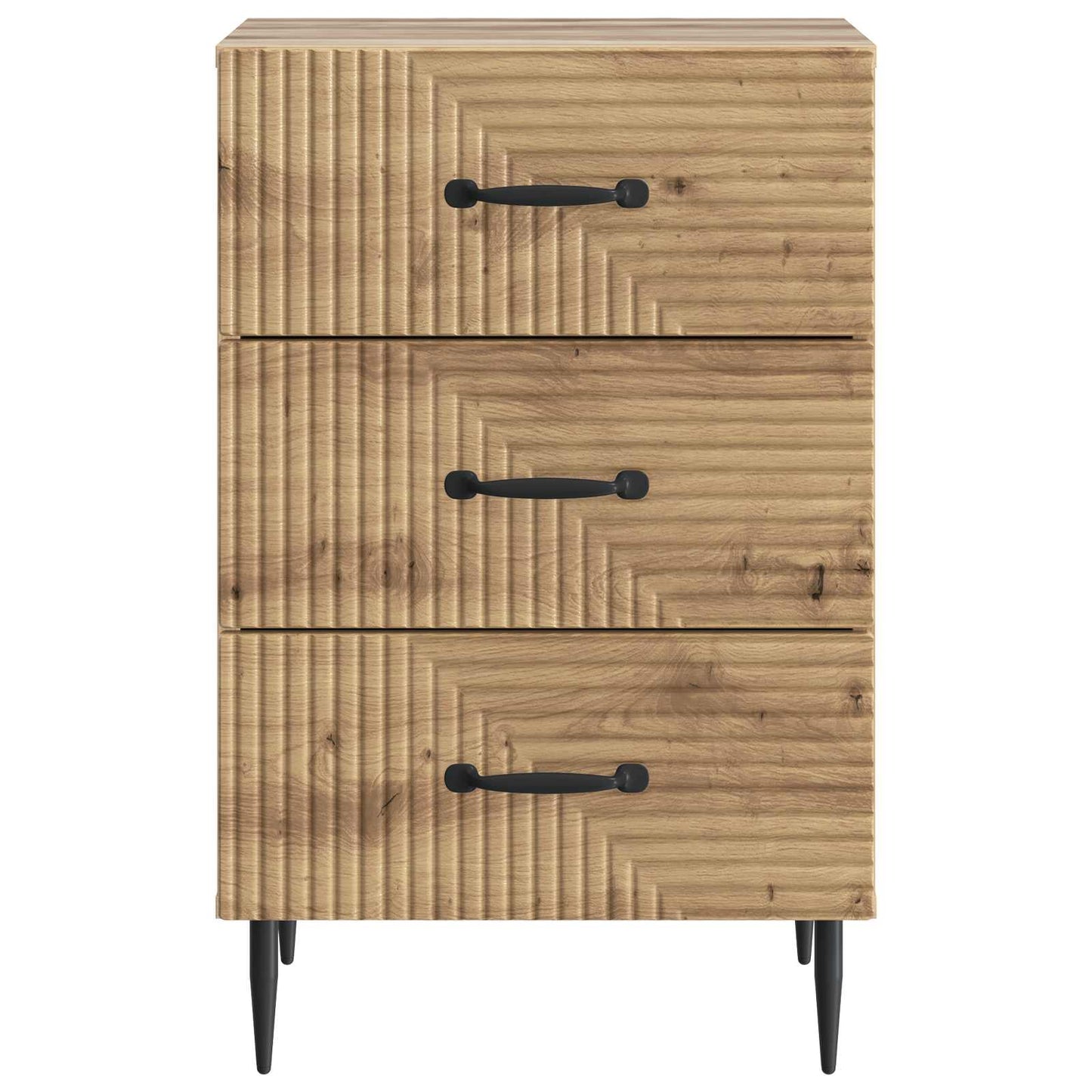 vidaXL Bedside Cabinet Artisan Oak 43 x 41 x 66.5 cm Engineered Wood