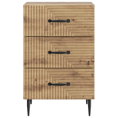 vidaXL Bedside Cabinet Artisan Oak 43 x 41 x 66.5 cm Engineered Wood