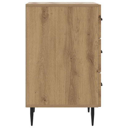 vidaXL Bedside Cabinet Artisan Oak 43 x 41 x 66.5 cm Engineered Wood