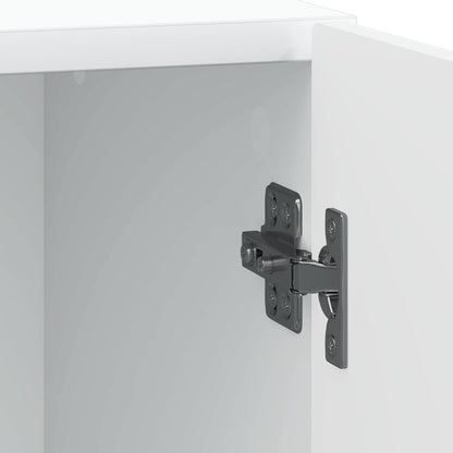 vidaXL Bedside Cabinet 2 pcs White 43 x 34.5 x 50 cm Engineered Wood