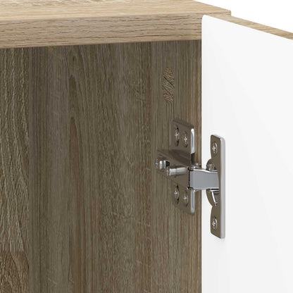 vidaXL Bedside Cabinet Sonoma Oak 43 x 34.5 x 50 cm Engineered Wood