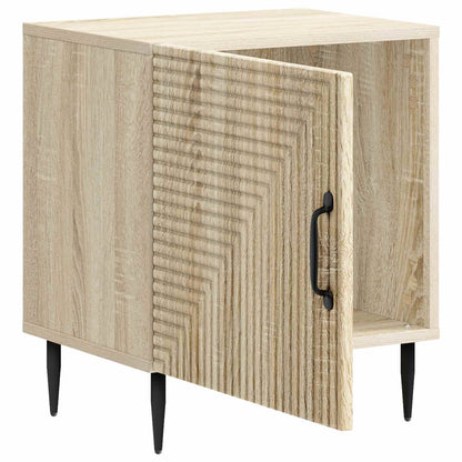 vidaXL Bedside Cabinet Sonoma Oak 43 x 34.5 x 50 cm Engineered Wood