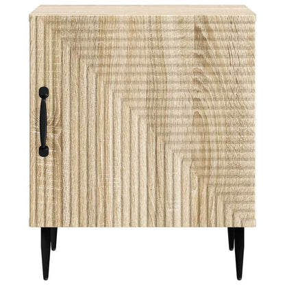 vidaXL Bedside Cabinet Sonoma Oak 43 x 34.5 x 50 cm Engineered Wood