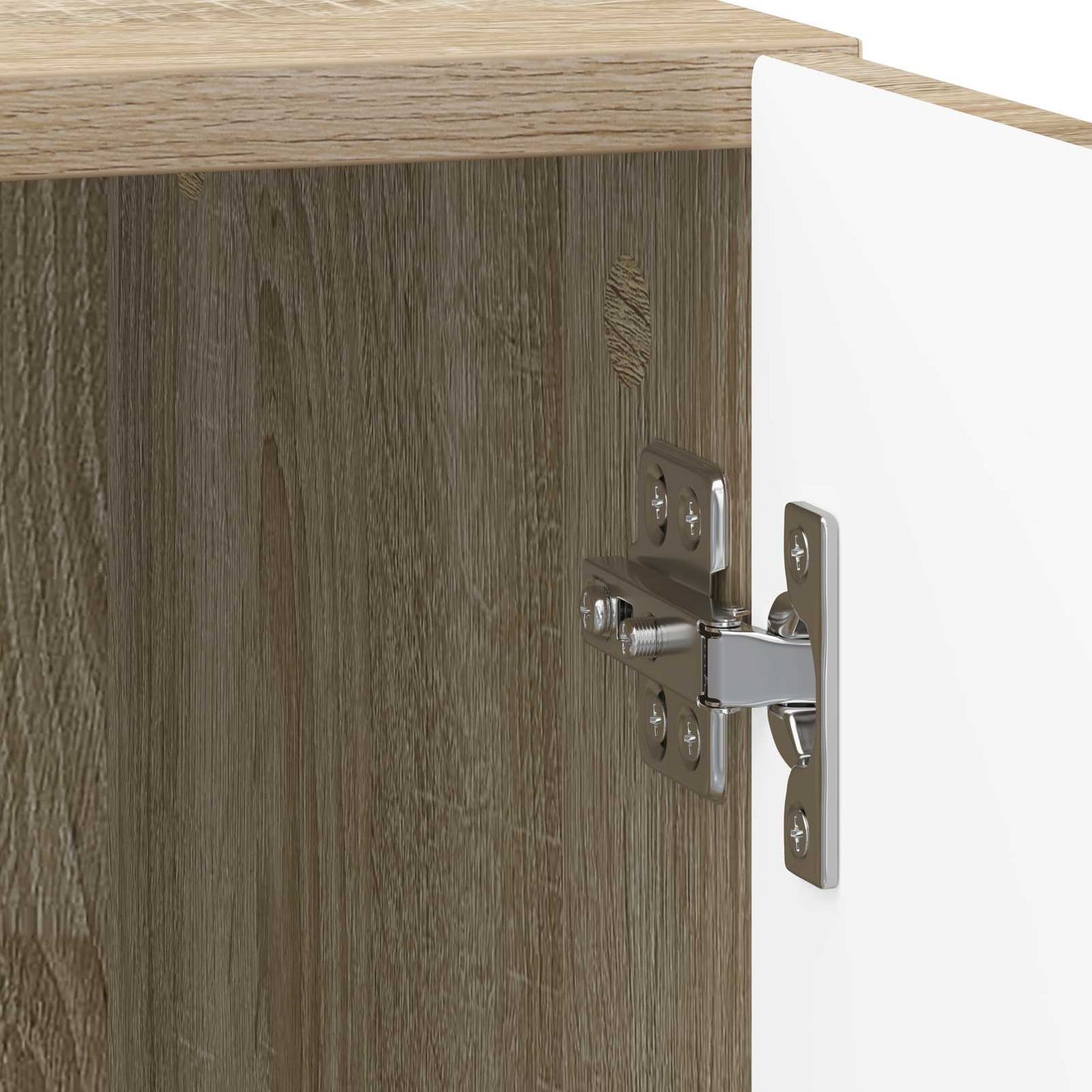 vidaXL Bedside Cabinet 2 pcs Sonoma Oak 43 x 34.5 x 50 cm