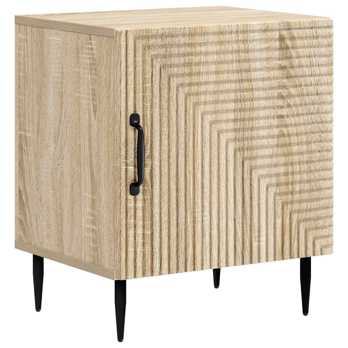 vidaXL Bedside Cabinet 2 pcs Sonoma Oak 43 x 34.5 x 50 cm