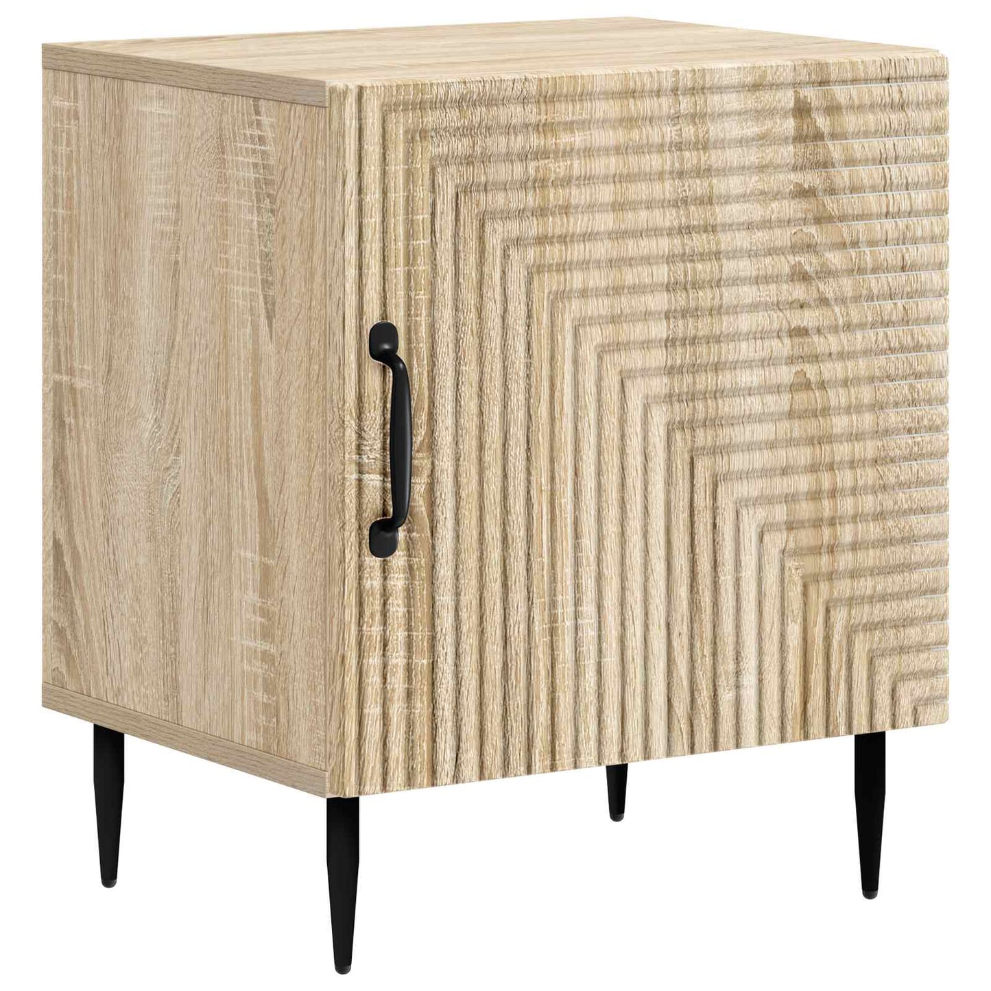 vidaXL Bedside Cabinet 2 pcs Sonoma Oak 43 x 34.5 x 50 cm
