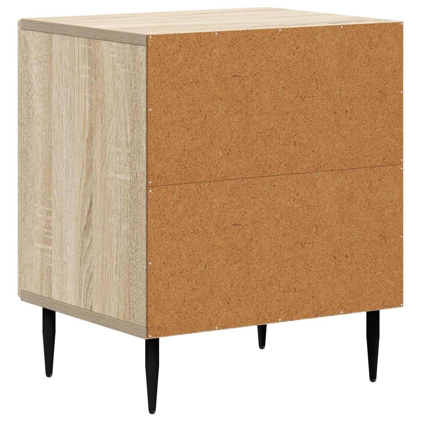 vidaXL Bedside Cabinet 2 pcs Sonoma Oak 43 x 34.5 x 50 cm