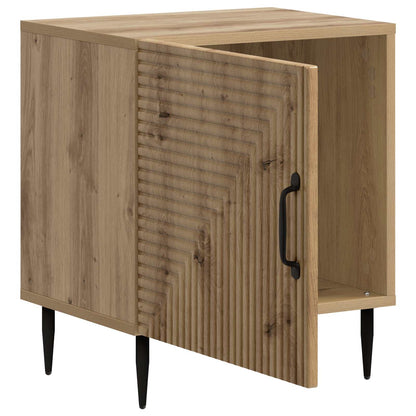 vidaXL Bedside Cabinet Artisan Oak 43 x 34.5 x 50 cm Engineered Wood