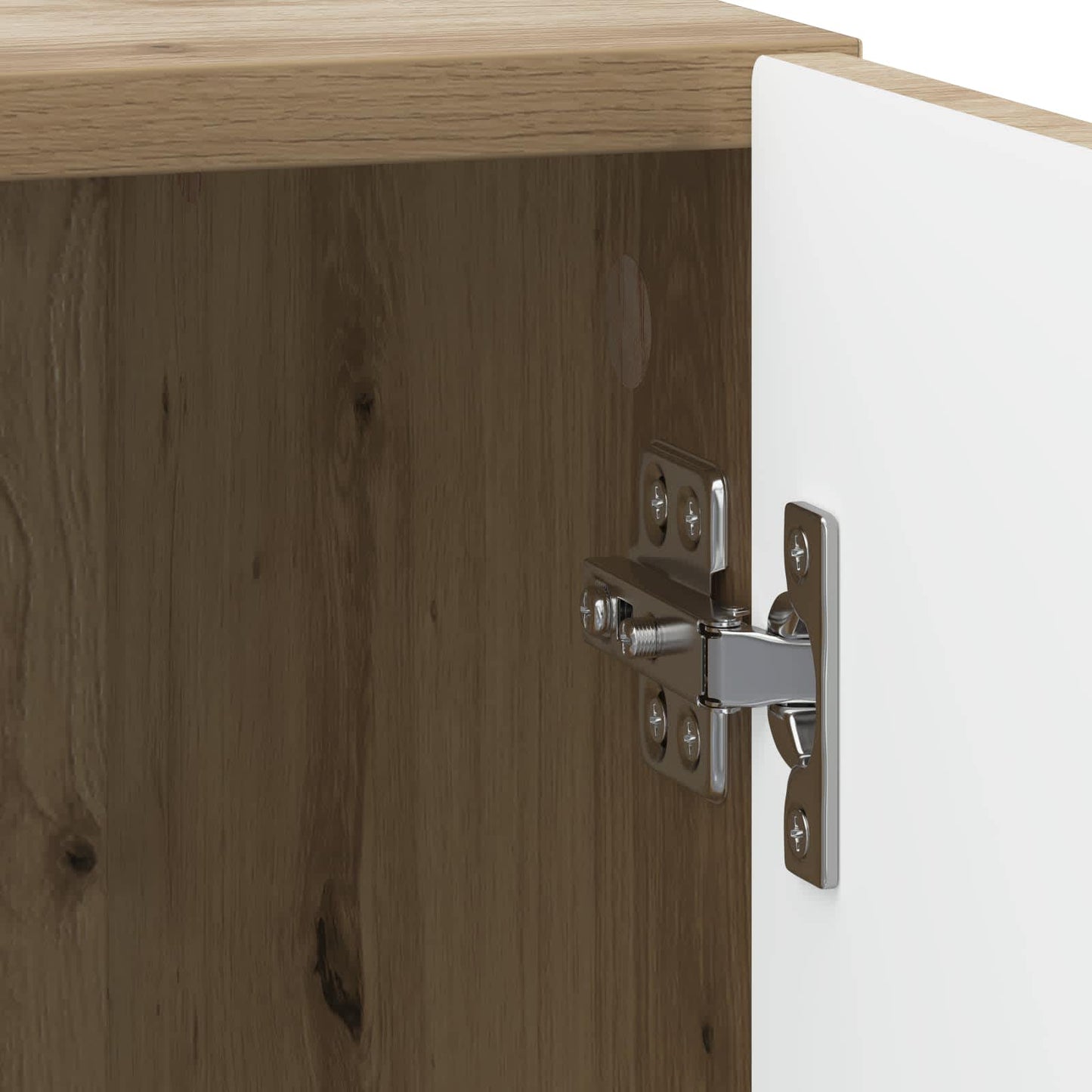 vidaXL Bedside Cabinet 2 pcs Artisan Oak 43 x 34.5 x 50 cm